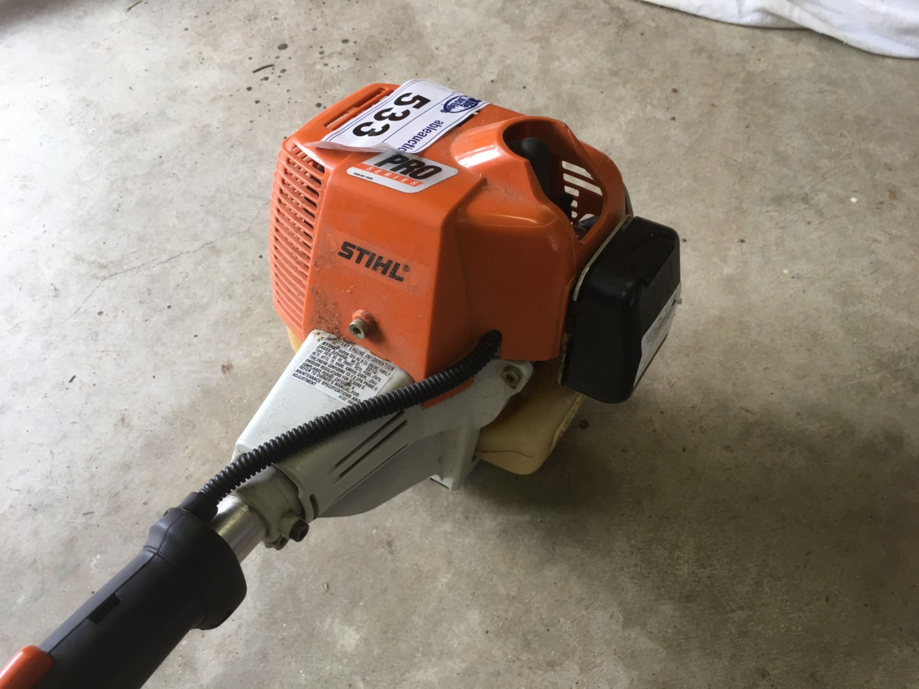 STIHL PRO SERIES FS75 GAS POWERED WEED EATER - CHEMAINUS LOCATION