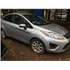 Image 2 : 2012 FORD FIESTA SE VIN # 3FADP4BJ8CM192950 - ODO READS 80278KMS - GREY - 4-DOOR -