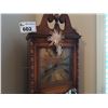 Image 2 : ANTIQUE CLOCK CABINET WITH BOOKS (70" TALL) - CHEMAINUS LOCATION