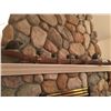 Image 2 : MANTLE ART (QUAIL ON LOG 64" LONG) - CHEMAINUS LOCATION