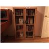 Image 2 : BOOKSHELF WITH GLASS DOORS & BOOKS (29"W X 13"D X 47"H) - CHEMAINUS LOCATION