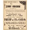 Image 1 : Antone's Jimmy Vaughan & The Thunderbirds Poster