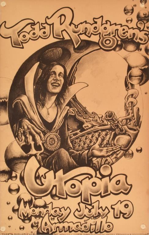 AWHQ Todd Rundgren Poster by Micael Priest