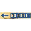 Image 2 : No Outlet Sign