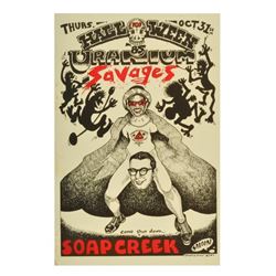 Uranium Savages Soap Creek Saloon Poster
