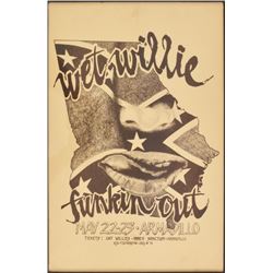 AWHQ Wet Willie Poster by Ken Featherston
