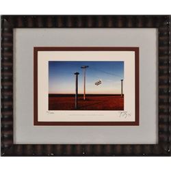 Joe Ely Signed Album Art for Letter to Laredo