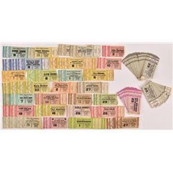 Armadillo World Headquarters Ticket Stubs 1980