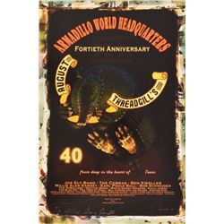 AWHQ 40th Anniversary at Threadgill's Poster