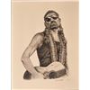 Image 1 : Original Willie Nelson Pen & Ink Danny Garrett