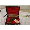 Image 1 : Unique DES-69 SA 22 LR BL- 5 3/4", 1 Clip Hand Gun S#694440  Comes with Case & Manual, Rust Pitting 