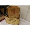 Image 2 : 2 Wooden Ammo Crates - CIL