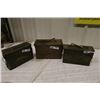Image 1 : 3 Metal Ammo Boxes