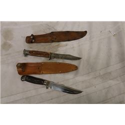 2 Hunting Knives
