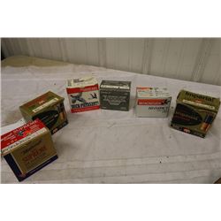 6 Boxes Ammo- 12 GA, 5 Boxes are No. 4 Shot  & 1 Is 7 1/2 Shot- All 2 3/4"