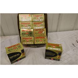 10 Boxes Ammo- Imperial 12 GA 2 3/4" No. 4 Shot