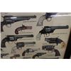 Image 2 : Classic Old West Gun Display 24" x 32" 1979 Time-Life Books
