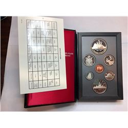 1988/1987 royal canadian mint double dollar set