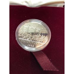 1982 Canada Constitution Commemorative Dollar in Proof-Like Finish