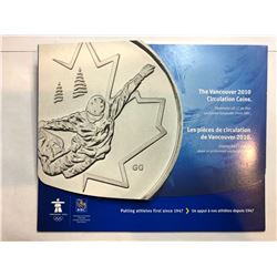 The Royal Canadian Mint Vancouver 2010 Circulation Coins Set.