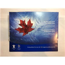 The Royal Canadian Mint Vancouver 2010 Circulation Coins Set.