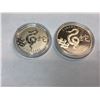 Image 1 : 2013 Royal Canadian Mint $15 & $10 Fine Silver Coins