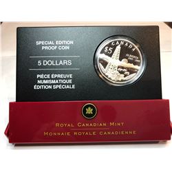 2005 Royal Canadian Mint Special Edition $5 Proof Silver Coin