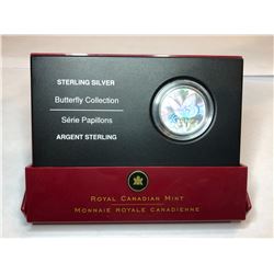 2005 Royal Canadian Mint 50 cent Sterling Silver Coin - Butterfly Collection
