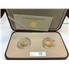 Image 1 : 2002 Royal Canadian Mint $5 and $10 1912 Commemorative Gold Coin Set