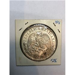 1898 Mexico 1 Peso