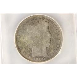 1900 BARBER HALF DOLLAR ICG AG3