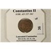 Image 3 : 337-361 A.D. CONSTANTIUS II ANCIENT COIN VERY FINE