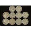 Image 1 : 10 ASSORTED 1940'S MERCURY DIMES