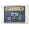 Image 1 : 5 RARE COINS SET CONTAINS: INDIAN HEAD CENT,