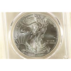 2017 AMERICAN SILVER EAGLE PCGS MS70 1ST STRIKE