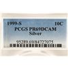 Image 3 : 1999-S SILVER ROOSEVELT DIME PCGS PR69 DCAM