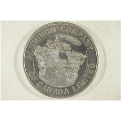 2" ALUMINUM TOKEN, ALUMINUM COMPANY OF CANADA