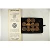 Image 1 : 10-VINTAGE FUGIO "A NATIONAL PUZZLE TOKENS" WITH