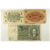 Image 2 : 3 PIECES OF GERMAN CURRENCY 1914 ONE MARK,