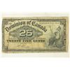 Image 1 : 1900 DOMINION OF CANADA 25 CENT FRACTIONAL