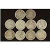 Image 1 : 10 ASSORTED 1850'S SEATED LIBERTY DIME