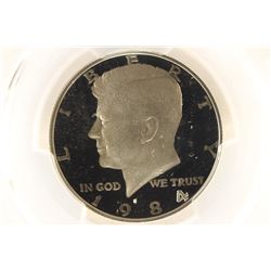 1984-S KENNEDY HALF DOLLAR PCGS PR69 DCAM