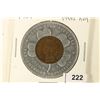 Image 1 : 1901 INDIAN HEAD CENT PAN-AM EXPO ENCASED CENT