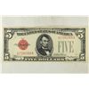 Image 1 : 1928-C $5 RED SEAL US NOTE CRISP UNC