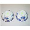 Image 3 : PR. OF CHINESE EXPORT BOWLS W/ GILT, COBALT & RED FLORA