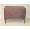Image 3 : CHILDS GRAIN PAINTED PINE MINIATURE LIFT TOP LOW BLANKE