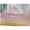 Image 2 : W.S. SELTZER OIL ON ARTIST BOARD OF 2 NATIVE AMERICAN I