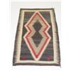 Image 2 : EARLY 20TH CENT. NAVAJO WEAVING-SERAPE PATTERN DESIGN (