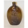 Image 2 : 6 5/8" KEENE EAGLE & CORNUCOPIA FLASK (GII-73)-OLIVE AM