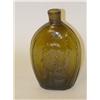 Image 2 : 6 3/4" WASHINGTON & JACKSON FLASK (GI-32)-LIGHT OLIVE G